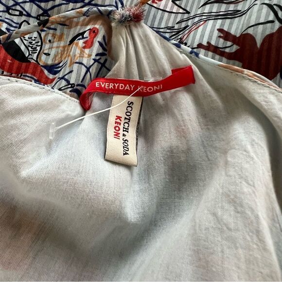 Scotch & Soda Keoni Jumpsuit Wide Leg Pockets Size M - Picture 4 of 10